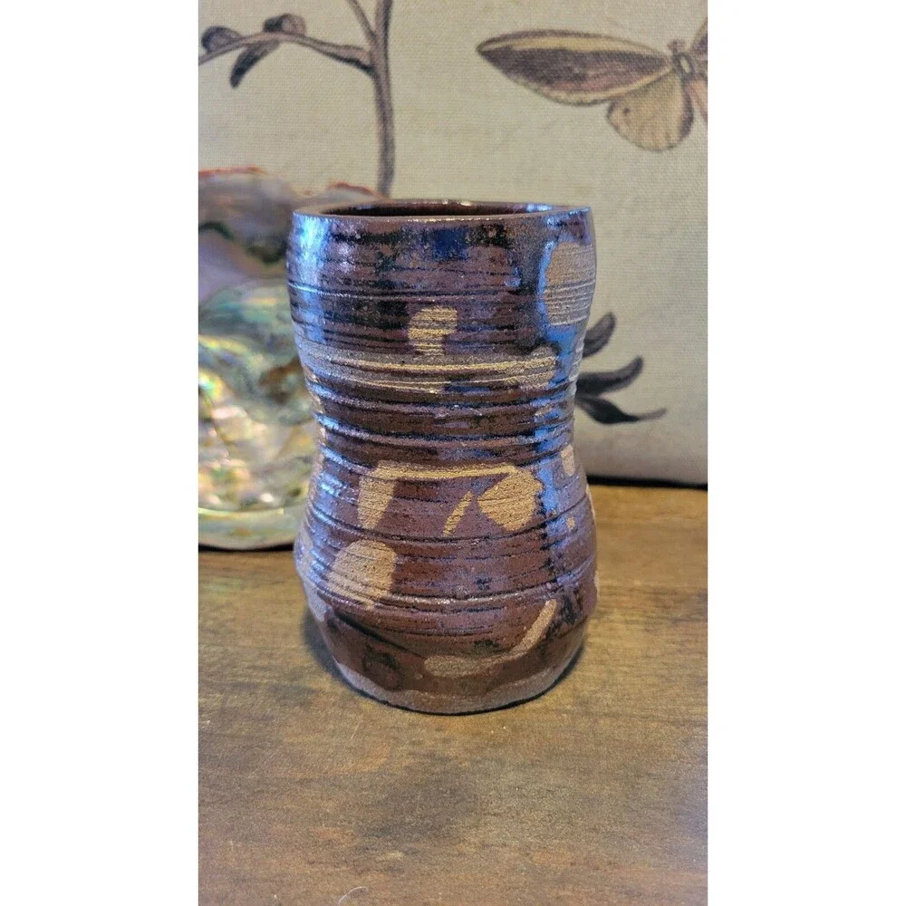 Studio Pottery Vessel Signed 